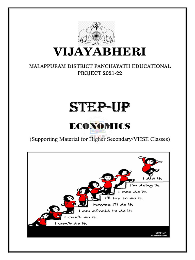 Hsslive Xi Economics English Notes Vijayabheri | PDF | Cost Of Living ...