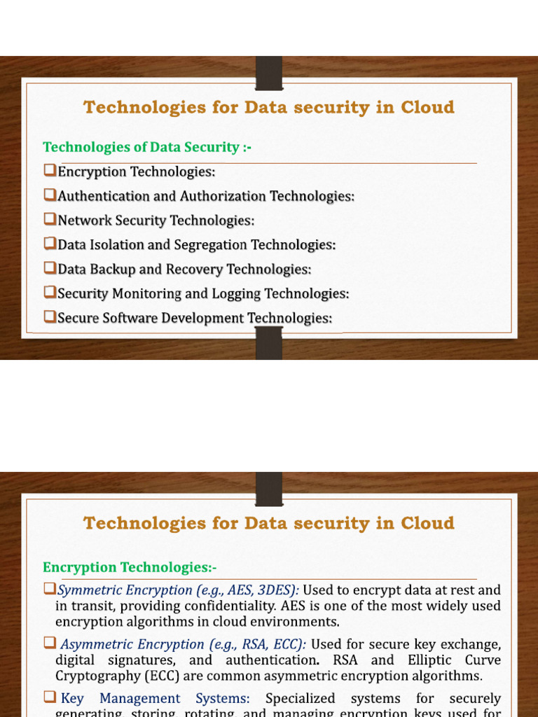 Techniques for Data Security in Cloud | PDF