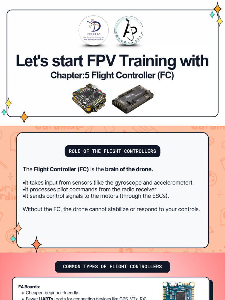 FPV Chapter 5 Flight Controller (FC) | PDF