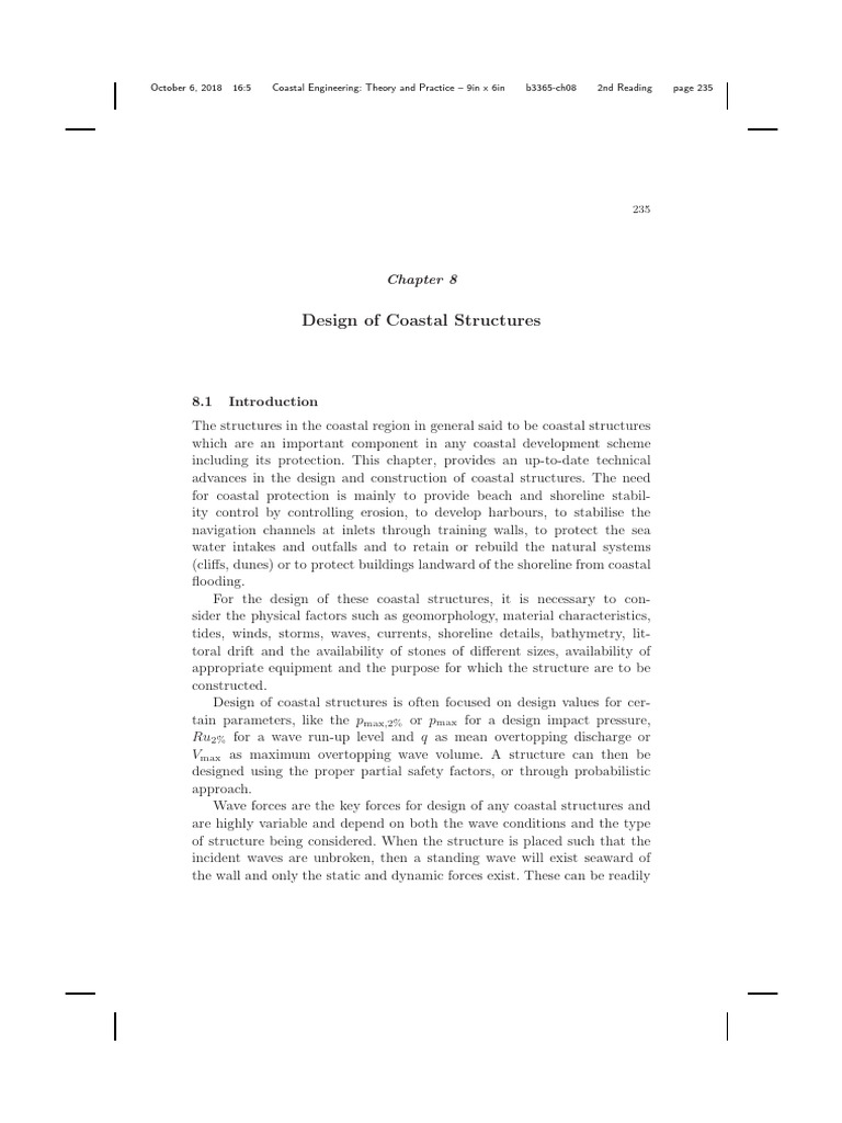 Design Coastal | PDF | Physical Oceanography | Applied And ...