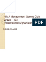 NIMA Management Games Club Group - (C) Industrialized Afghanistan