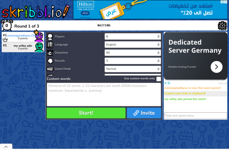 Skribbl - Free Multiplayer Drawing & Guessing Game | PDF