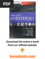 Miller's Anesthesia, 2-Volume Set 8th Edition PDF | PDF