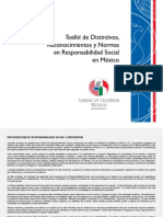 Toolkit de Distintivos, Reconocimientos y Normas en Responsabilidad Social en México
