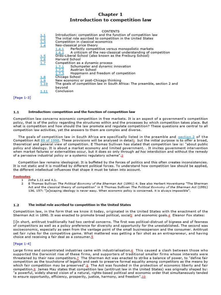 Competition Law | PDF | Marginal Cost | Monopoly