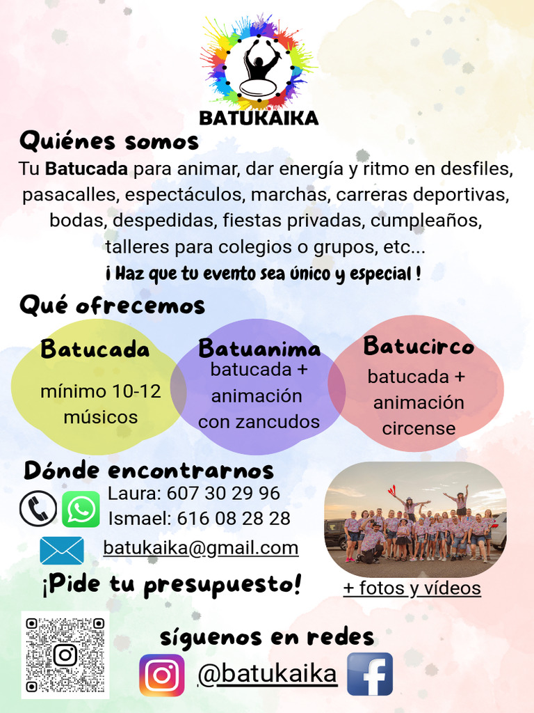 Batucada Batukaika Dossier | PDF