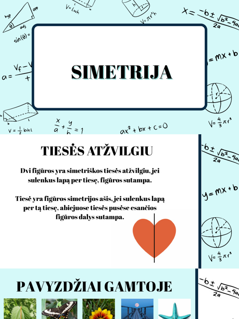 Interpreting Numerical Expressions Math Presentation in Light Blue Math ...