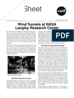 Sheet: Wind Tunnels at NASA Langley Research Center