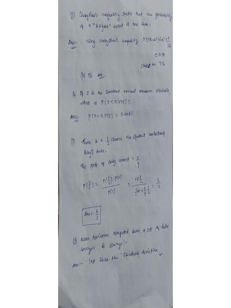 Maths 3 2023 Solution | PDF