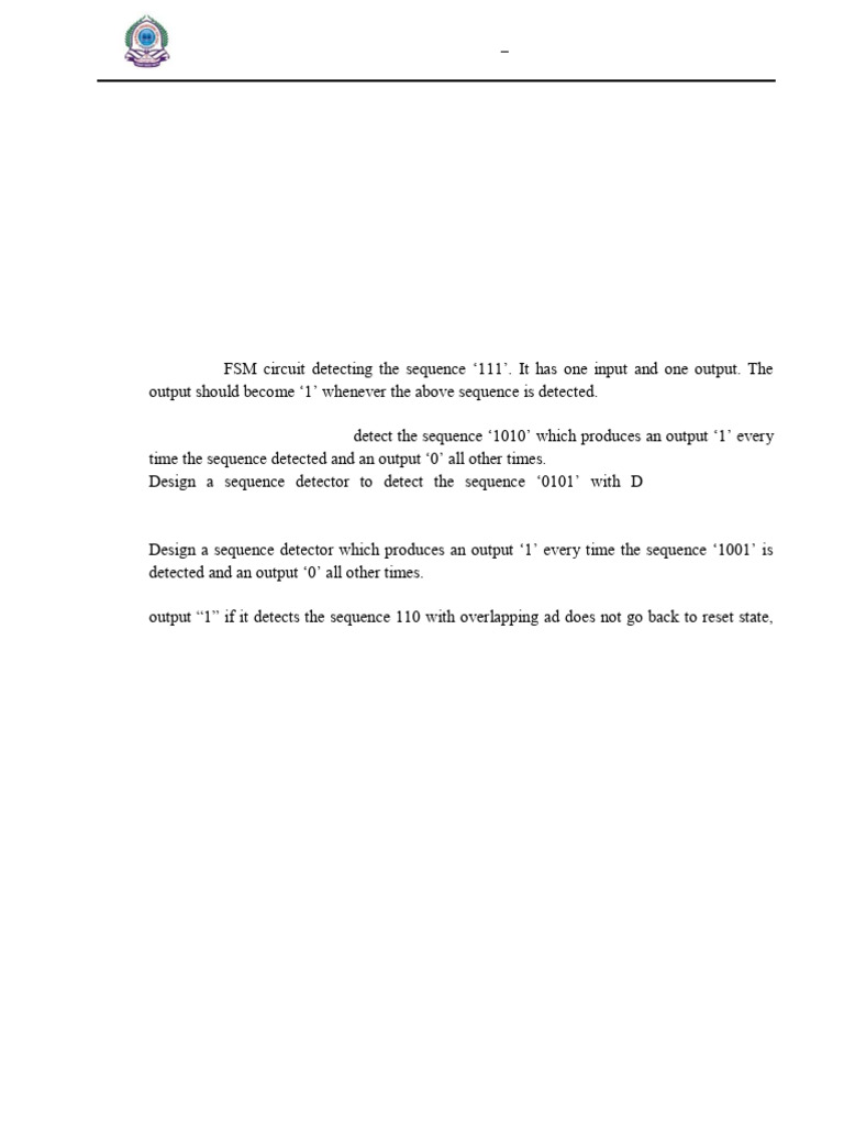DLD UNIT V Impotant Questions | PDF