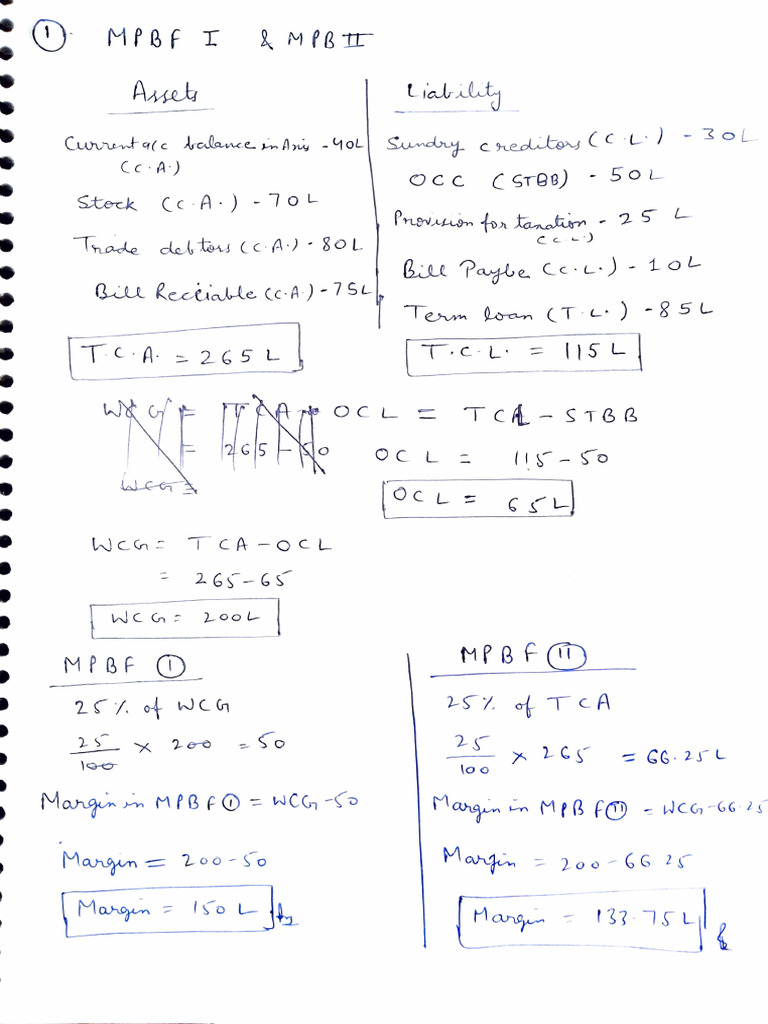 Revision BCA | PDF