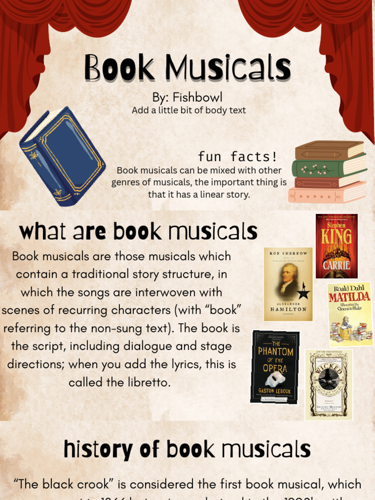 Book%20 Musicals | PDF | Hamilton (Musical) | Musical Theatre