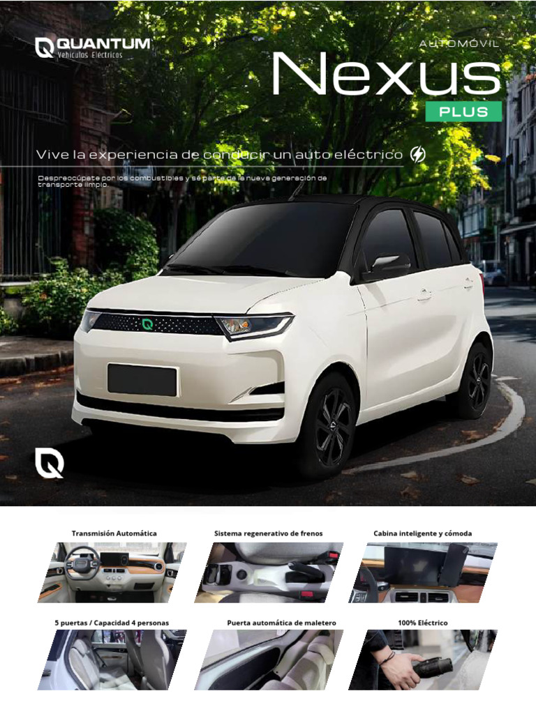 Nexus PLUS Ficha Técnica - Quantum Motors-Compressed | PDF | Coche ...