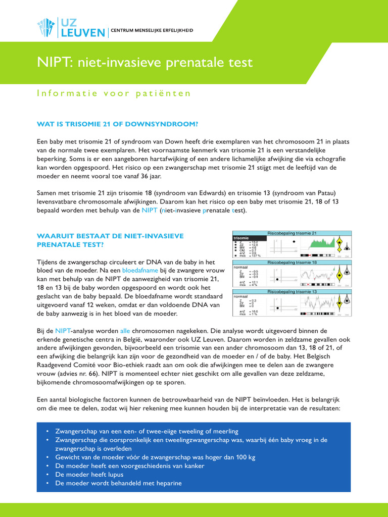 NIPT Test | PDF
