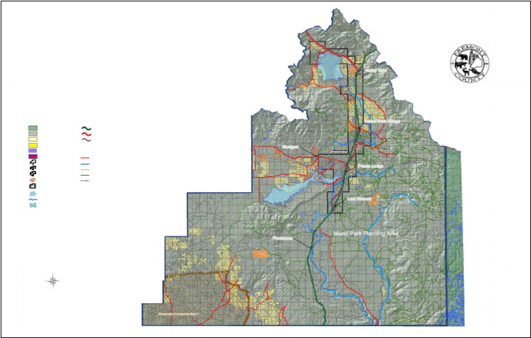 2.9a Preferred Land Use Island Park Area Map PDF | PDF