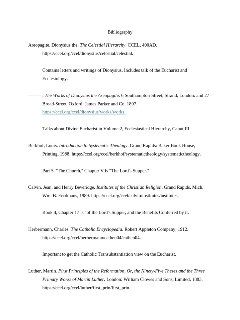Eucharist Paper Ecclesiology | PDF | Eucharist | Ecclesiology