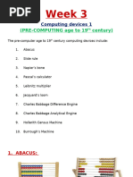Historical Early Calculating Devices | PDF | Mathematics