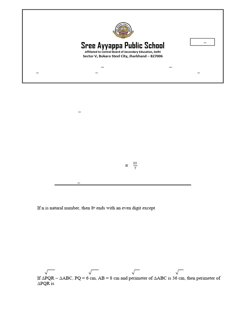10 Mathematics B | PDF | Circle | Elementary Geometry