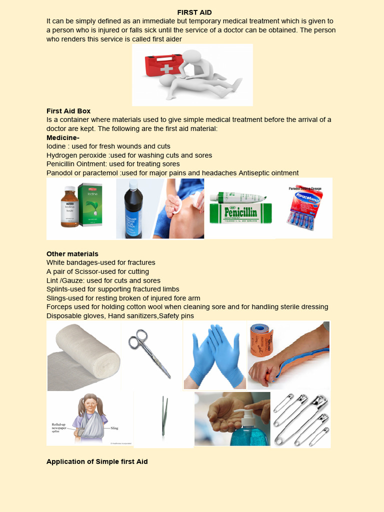 Btech First Aid | PDF | Cardiopulmonary Resuscitation | Wound