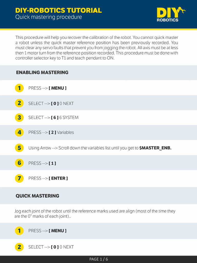 Quick Mastering Procedure PDF | PDF