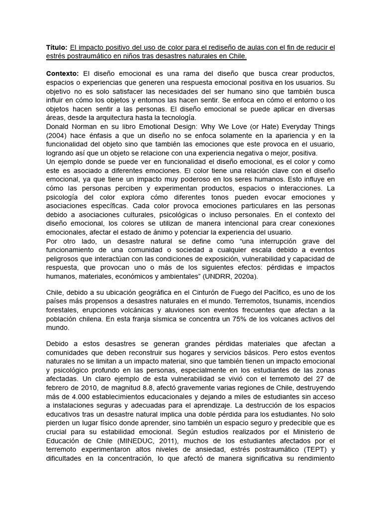 Marco Teórico | PDF | Las emociones | Aprendizaje