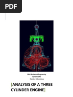 C. Kalavrytinos - Dynamics Analysis of a Three Cylinder Engine