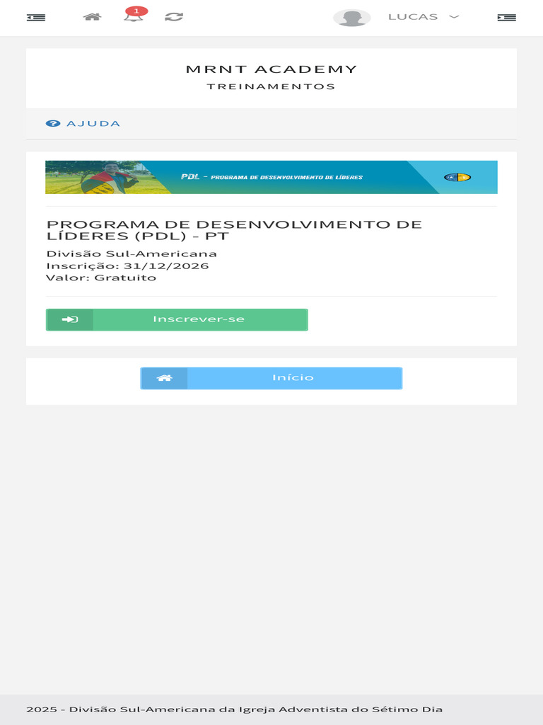 Treinamentos - MRNT Academy | PDF