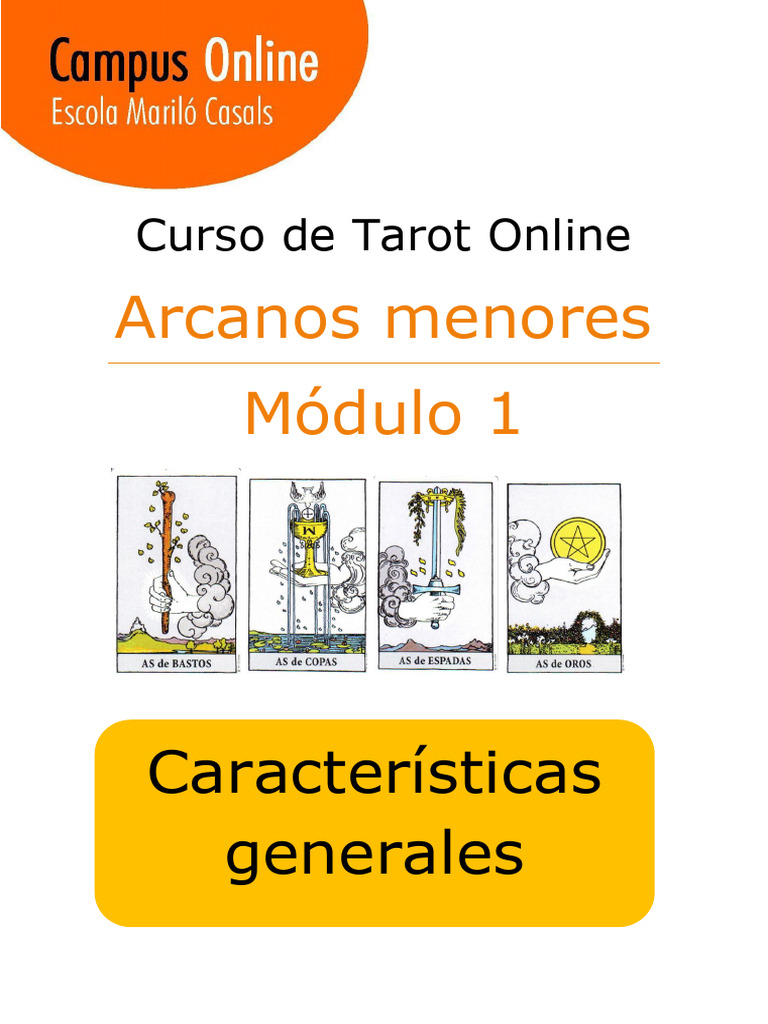 Modulo 1 Arcanos Menores | PDF | Tarot