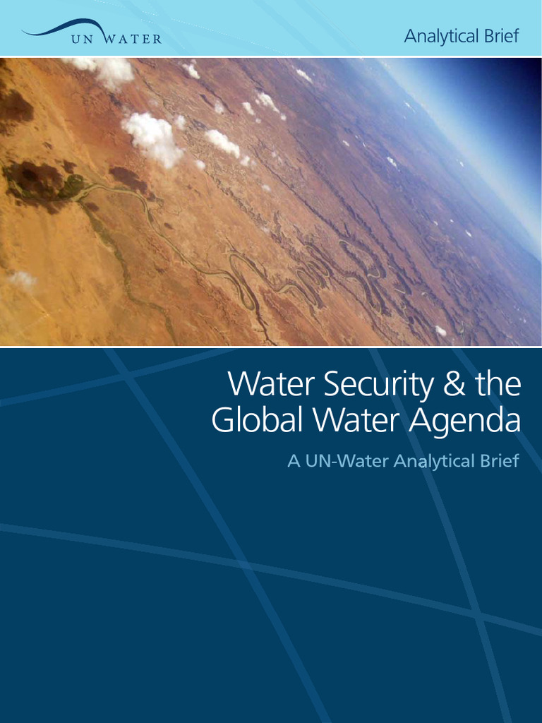 UN-Water - Water Security Analytical Brief | PDF | Water Security ...