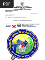 South Cotabato DepEd Header Template | PDF