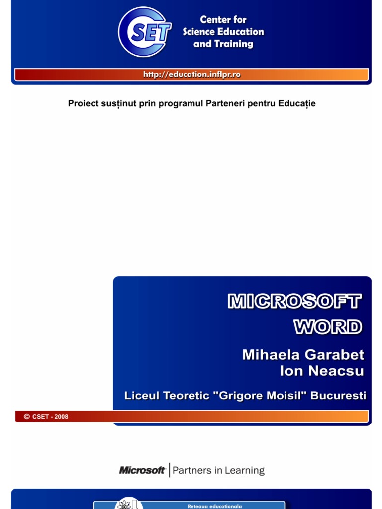 Microsoft Word CARTE | PDF