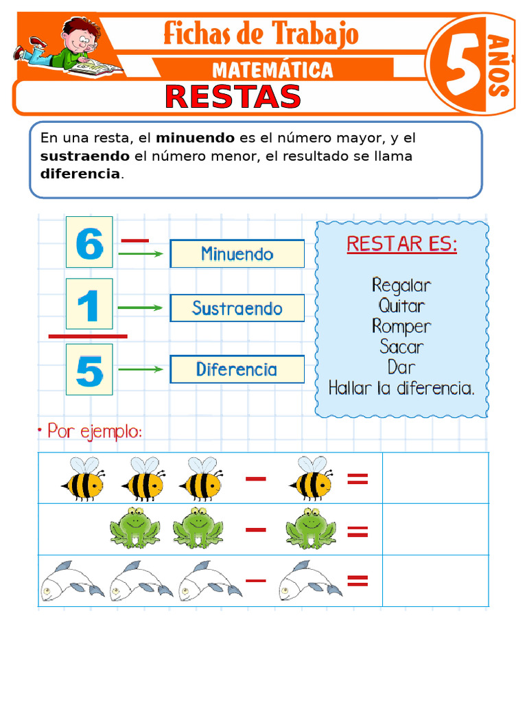 Restas Para Ninos De 5 Anos PDF