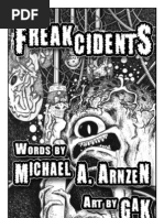 Excerpt from Freakcidents: Poetry by Michael A. Arnzen