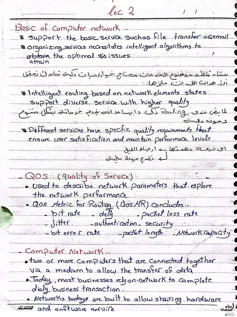 Computer Network Lec 2 (OSI Model) | PDF