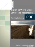 Exploring World Class Landscape Restoration. P.H. Whitbread-Abrutat