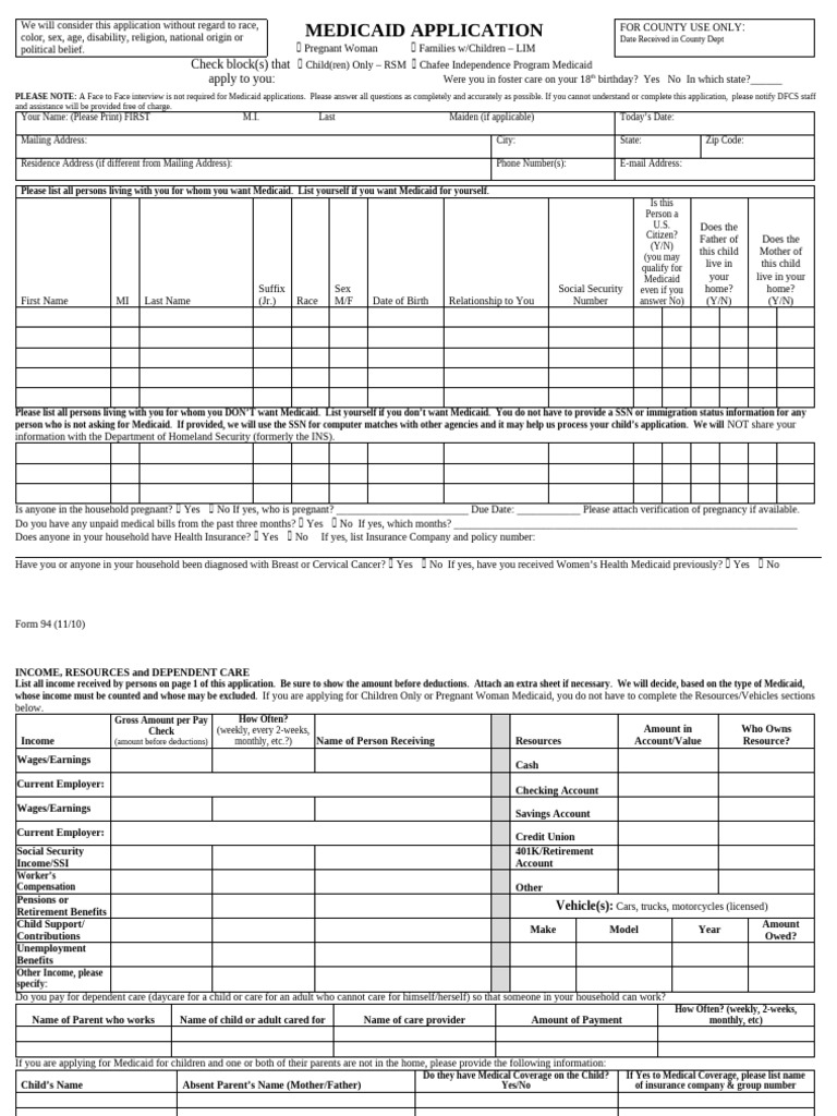 297 Eng App 7 | PDF | Medicaid | Employment