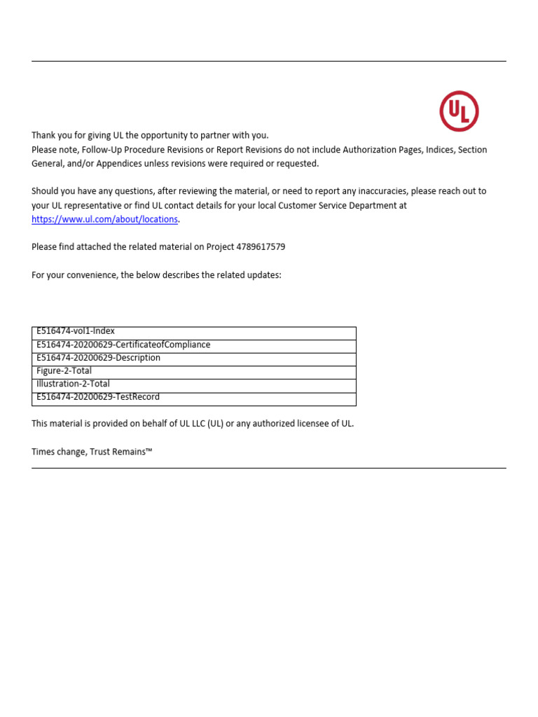 UL Certification | PDF | Electronics | Electromagnetism