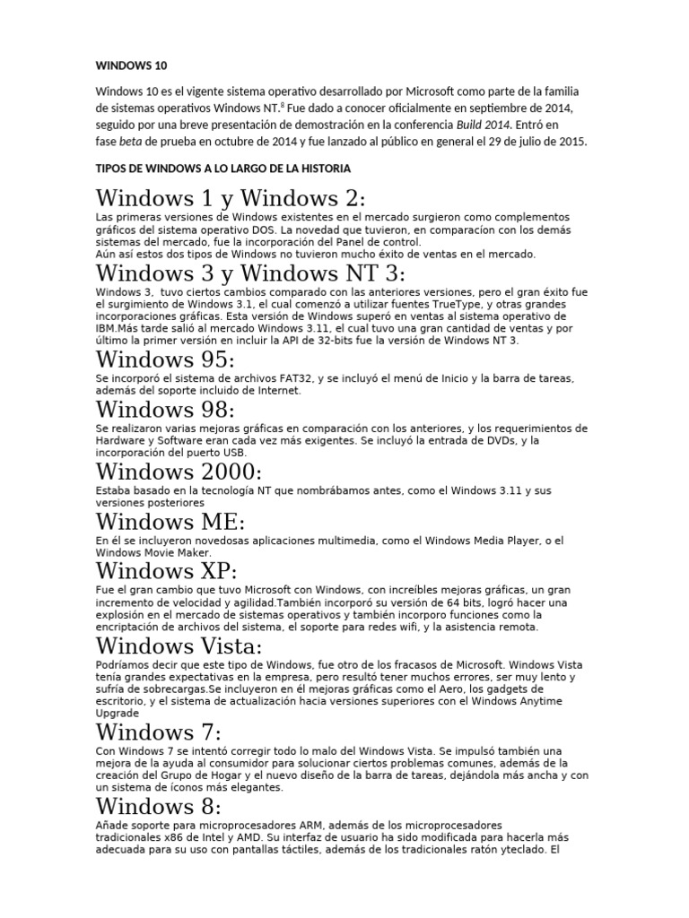 Windows 10 | PDF | Windows 7 | Microsoft Windows