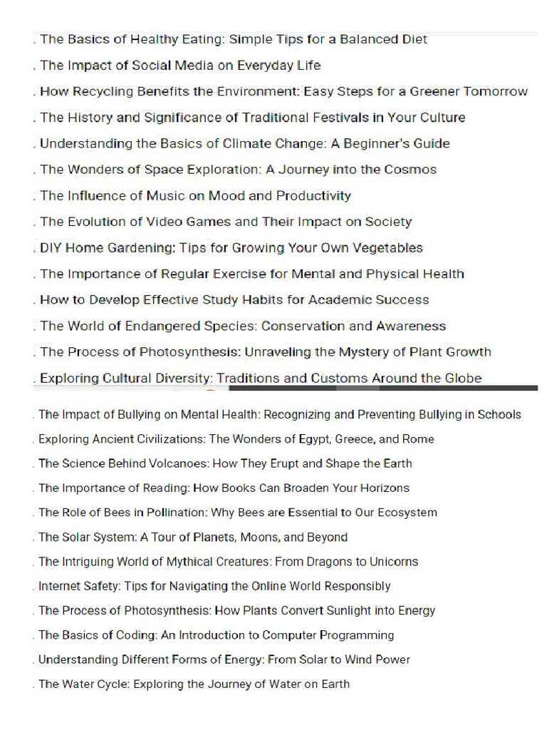 Topics | PDF