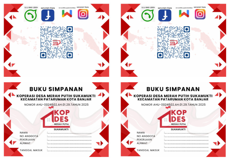 Sampul Buku Simpanan | PDF