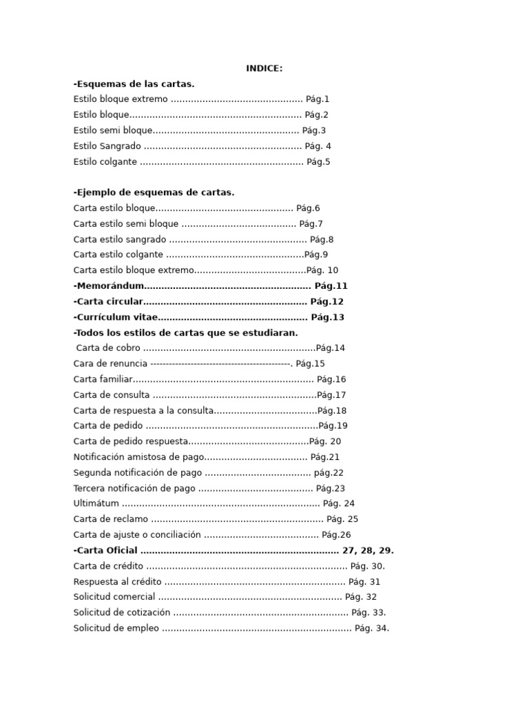 Indice | PDF