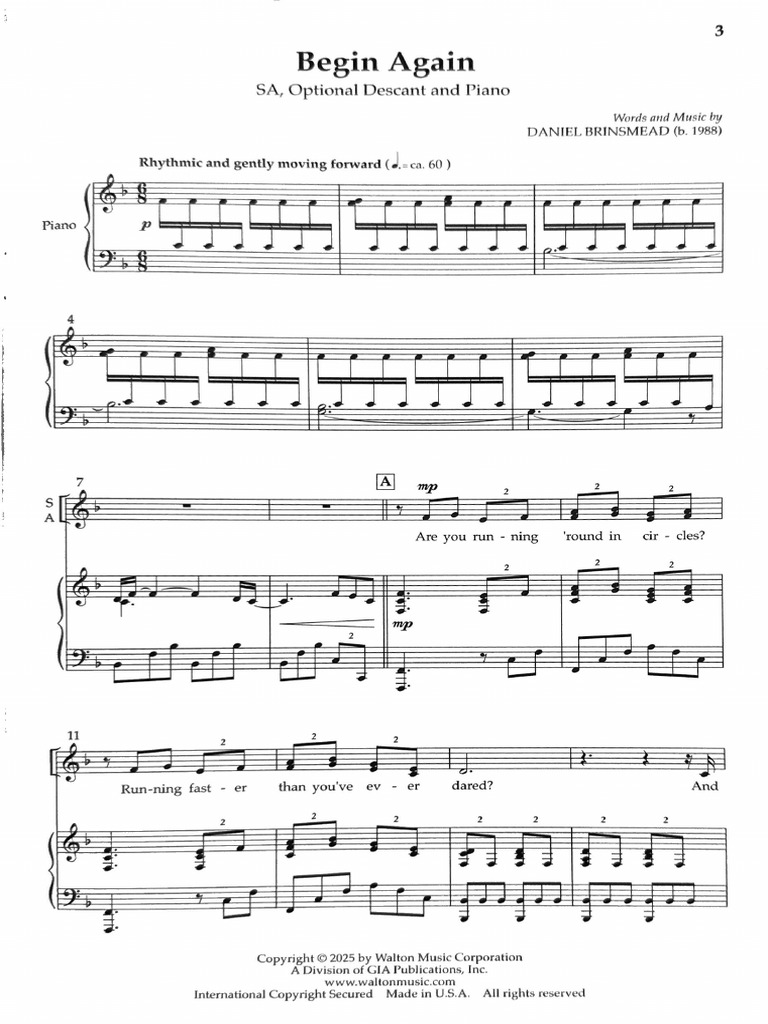 Begin Again | PDF