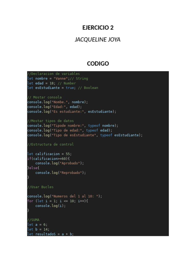 Ejercicio 2 | PDF