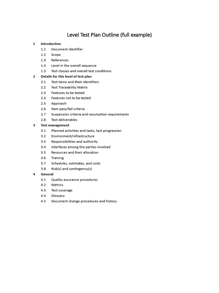 LTP Outline | PDF