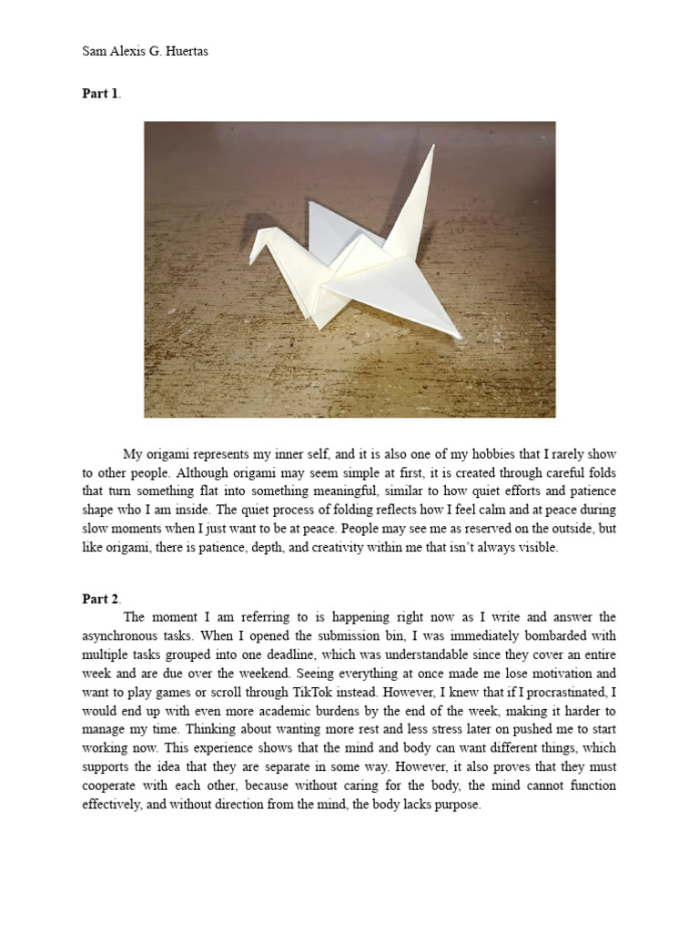 Huertas - Week 1 Asynchronous Task | PDF