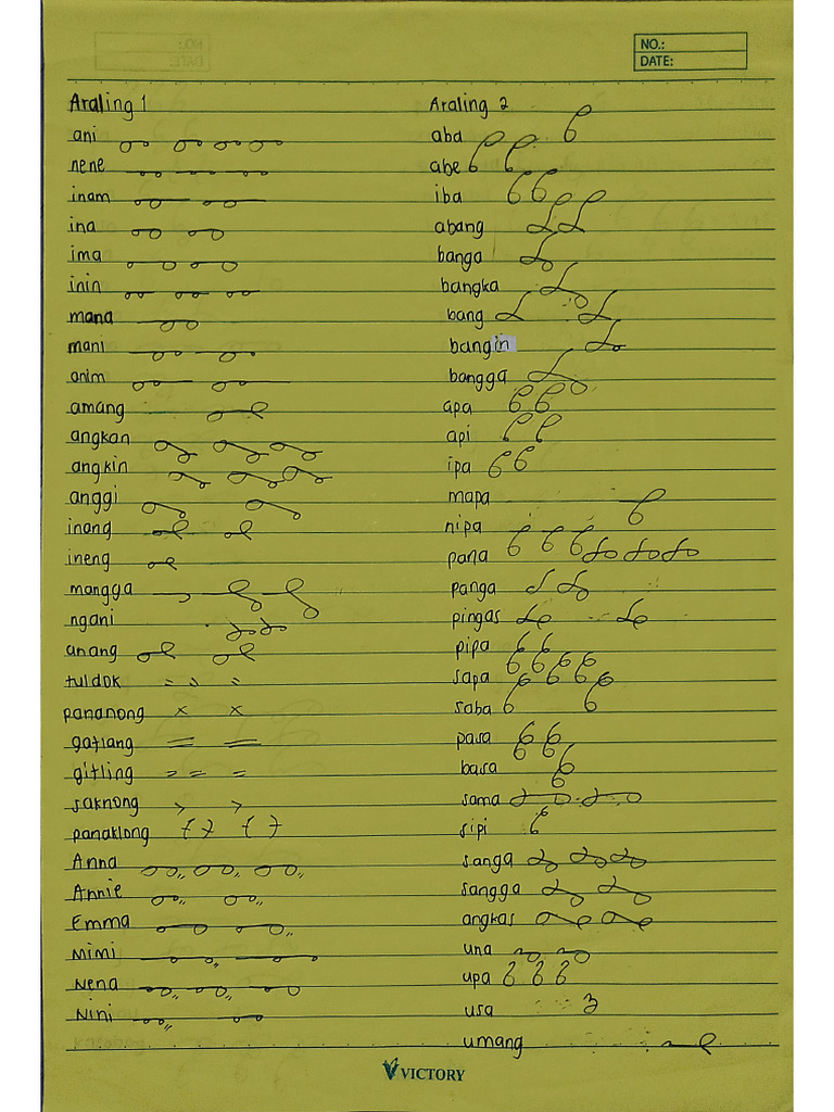 Practice Steno 1-20 | PDF