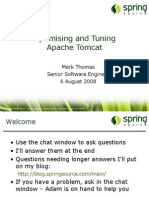Optimizing and Tuning Apache Tomcat