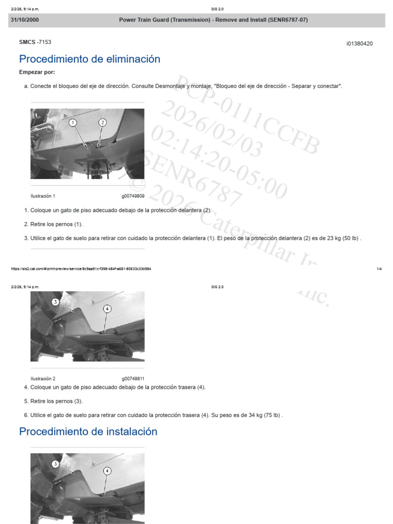 Protector Transmisión 3 | PDF