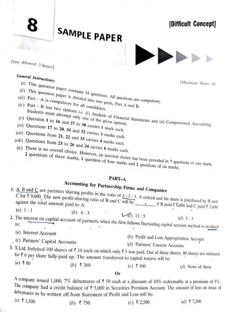 Sample Paper | PDF