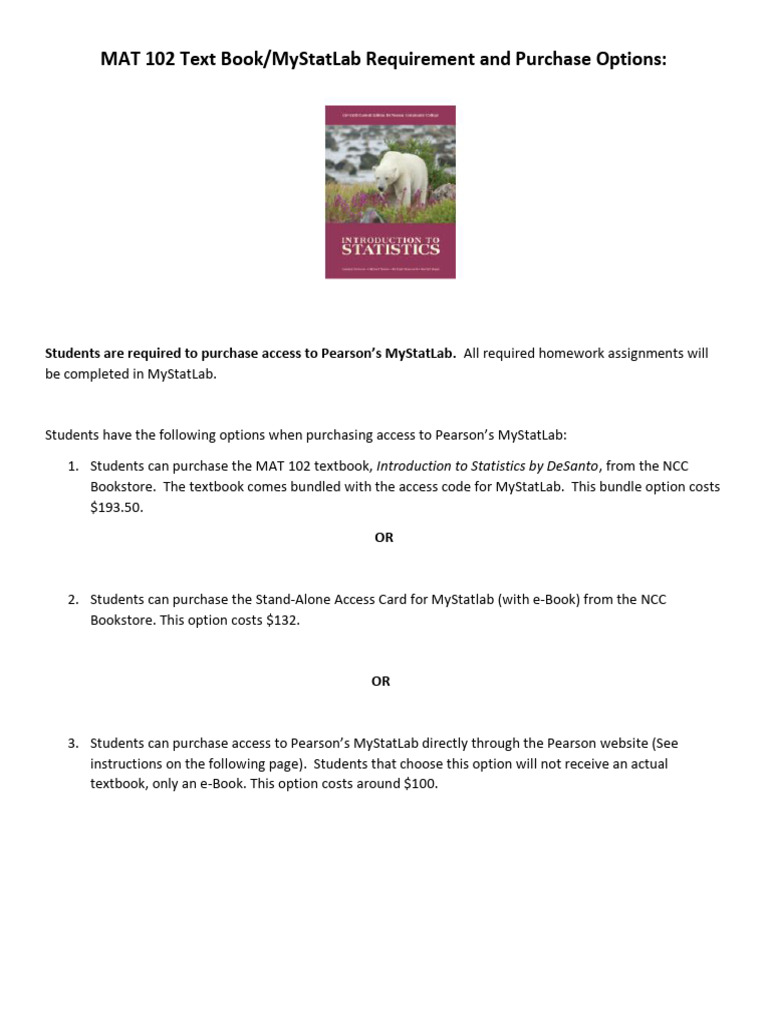 MAT 102 Text Book Options Updated 2026 | PDF
